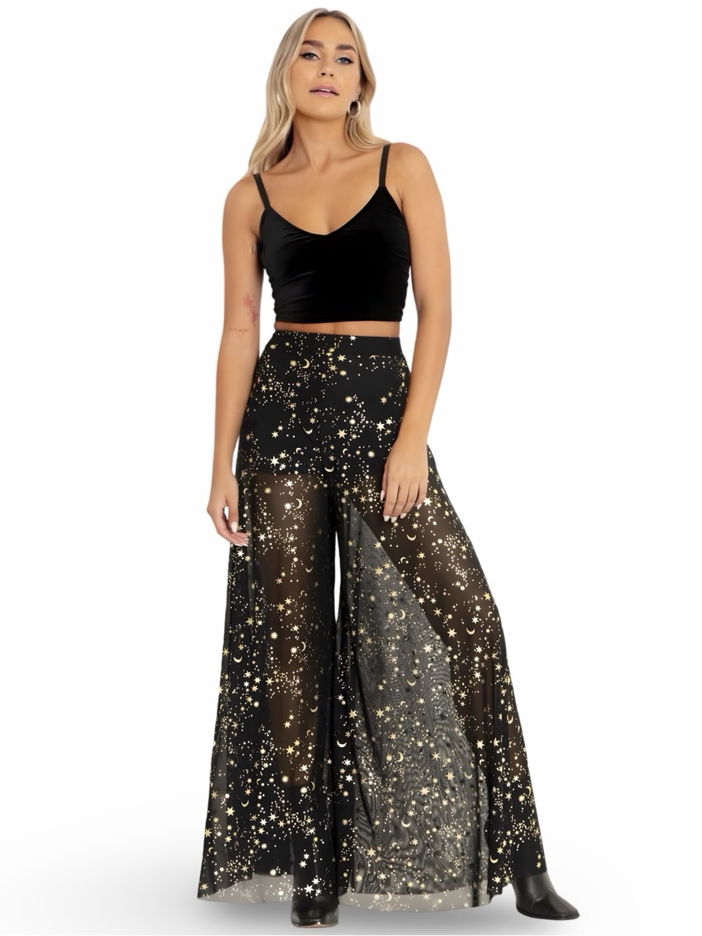 BlackMilk Stardom Sheer Retro Pants
